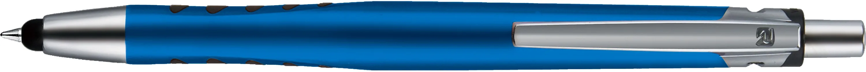 Blue/Silver/Black Blank Clip View