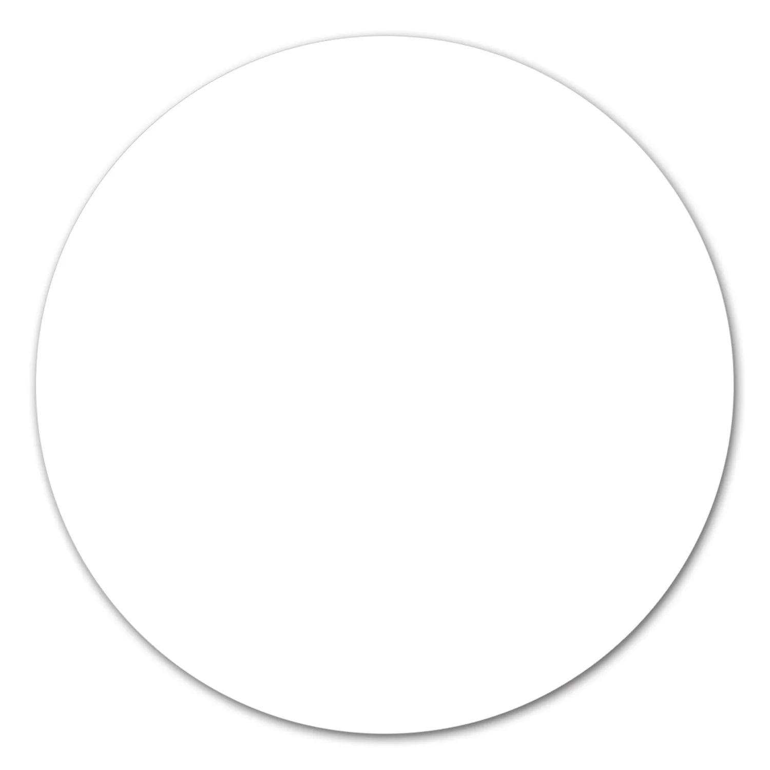 Circle 5-3/4 Diameter Car Sign Magnet view 2