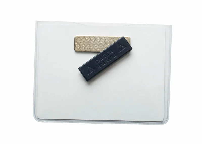 Magnetic Back Vinyl Badge Holder