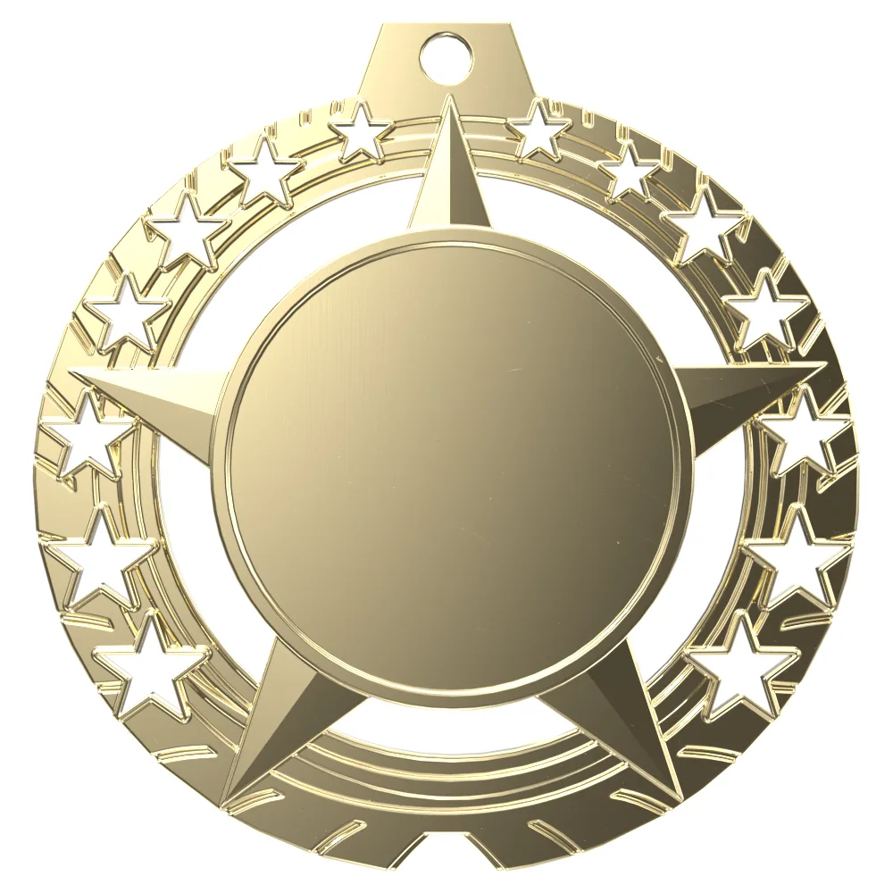 Vibraprint® Bright Star Insert Medallions (3-3/4") view 2