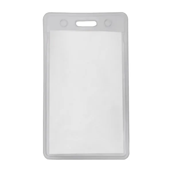 2" x 3 1/2" Blank Small Vertical Vinyl Pouch