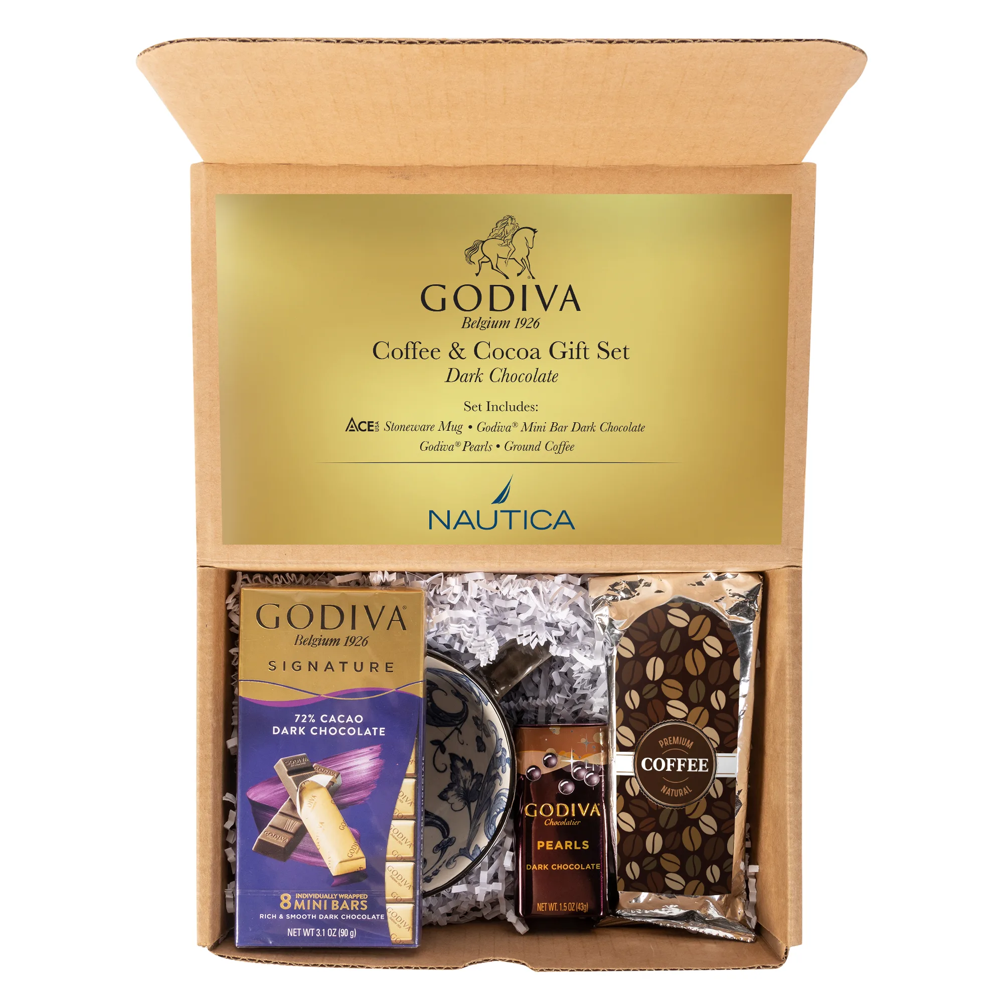 Godiva Coffee and Cocoa Gift Set - Dark Chocolate view 6