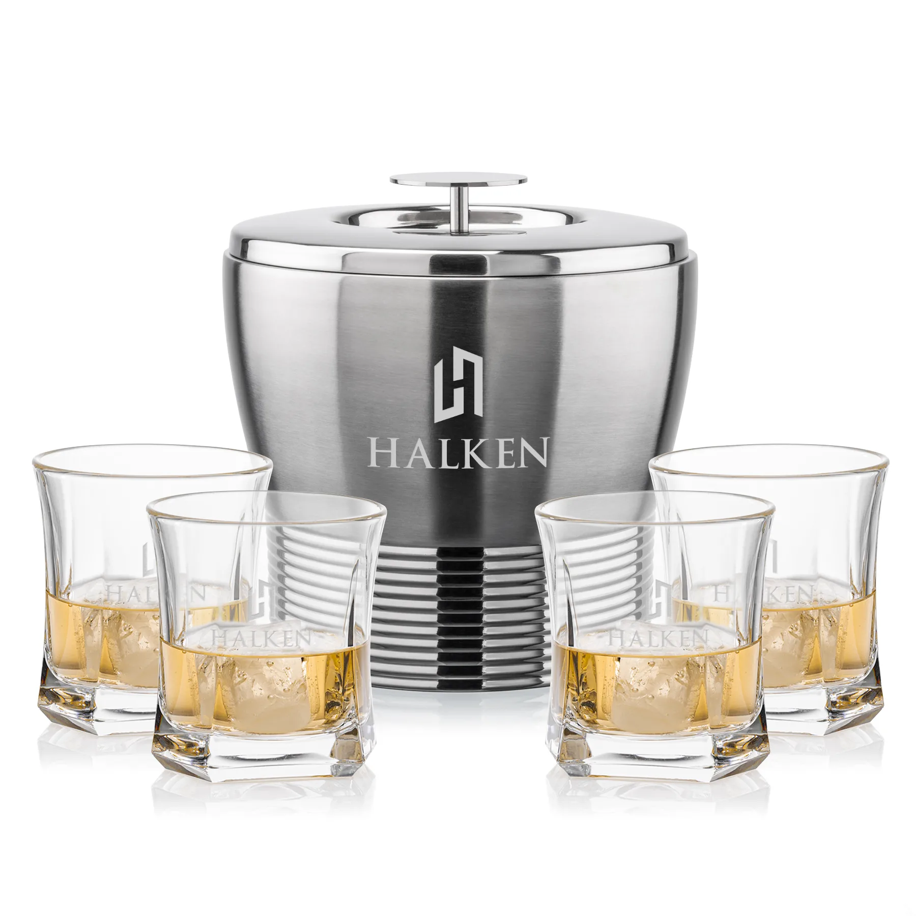 Genoa Bucket Set, Laser Engraving, Set of 5
