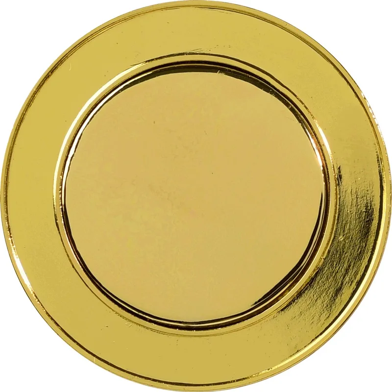 Bright Gold Blank Front View