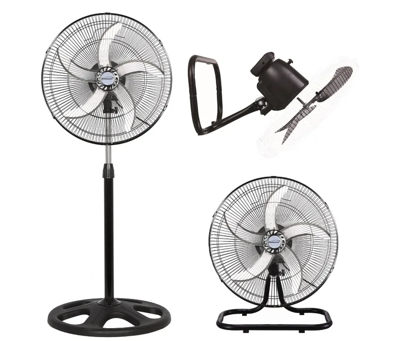 18'' Black Industrial ''3" 1'' Fan
