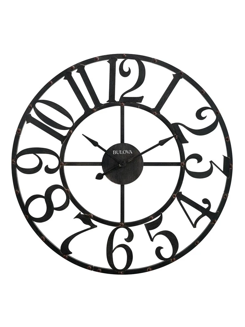 Bulova Clocks Gabriel Home Décor Wall Clock