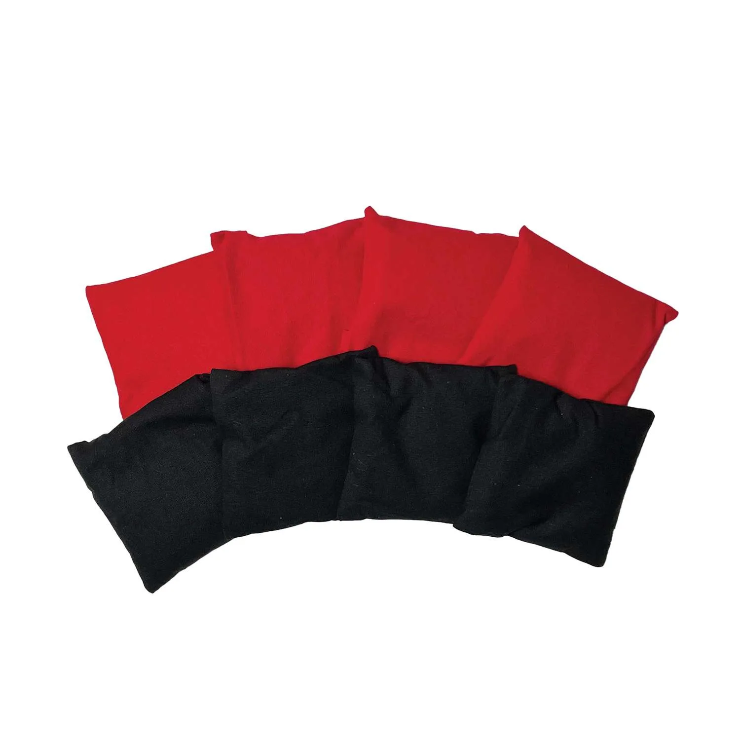 Portable Cornhole, 4 Black & Red Bean Bags view 3