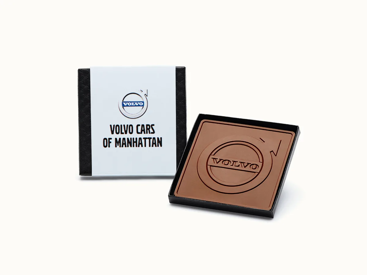 2oz. Chocolate Bar with 4"x4" Gift Box view 3