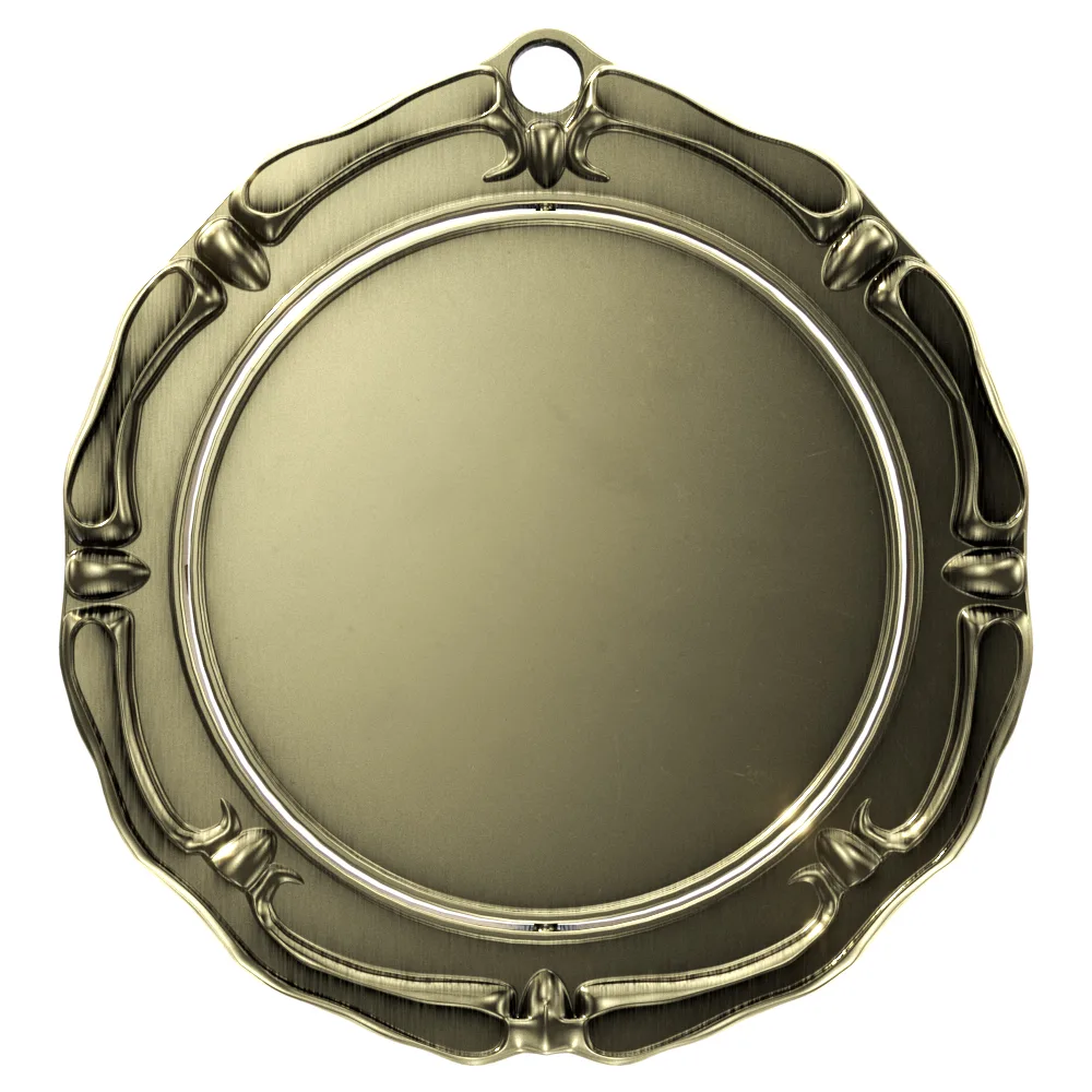 Vibraprint® Antique Spinner Insert Medallion (3") view 2