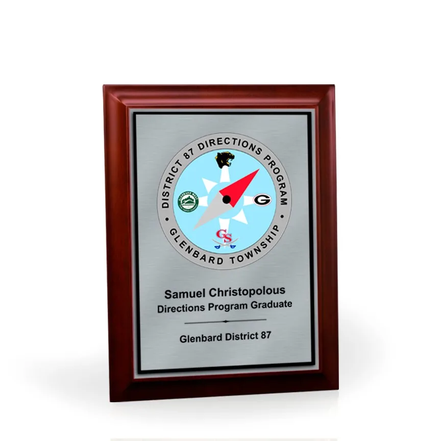 Jordan Plaque Silver - Small view 2