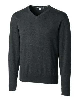 Cutter & Buck Lakemont Tri-Blend Mens Big and Tall V-Neck Pullover Sweater view 4