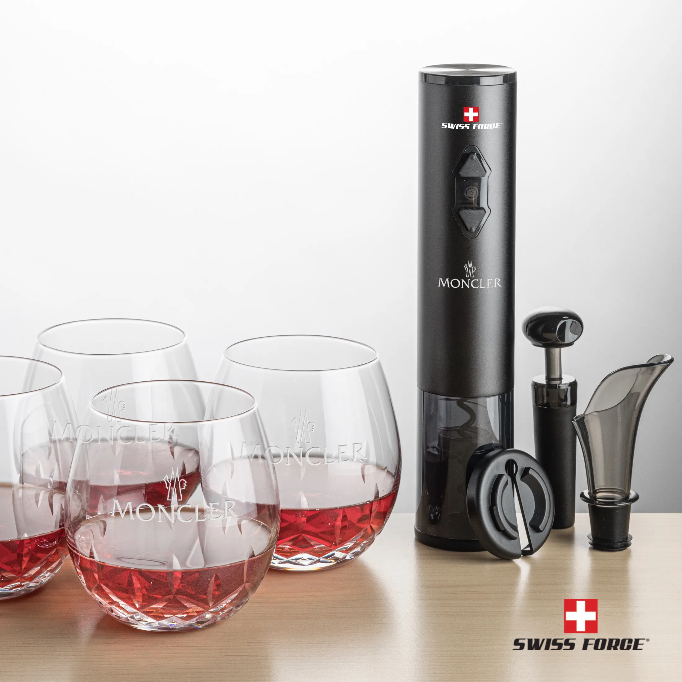 Opener & 4 Stemless