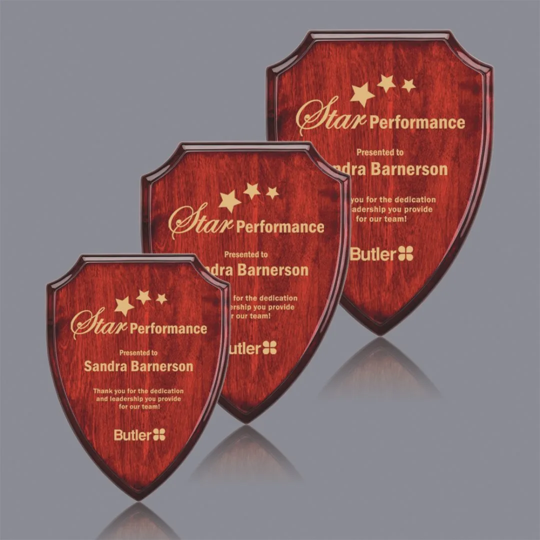 Montague Plaque - Rosewood