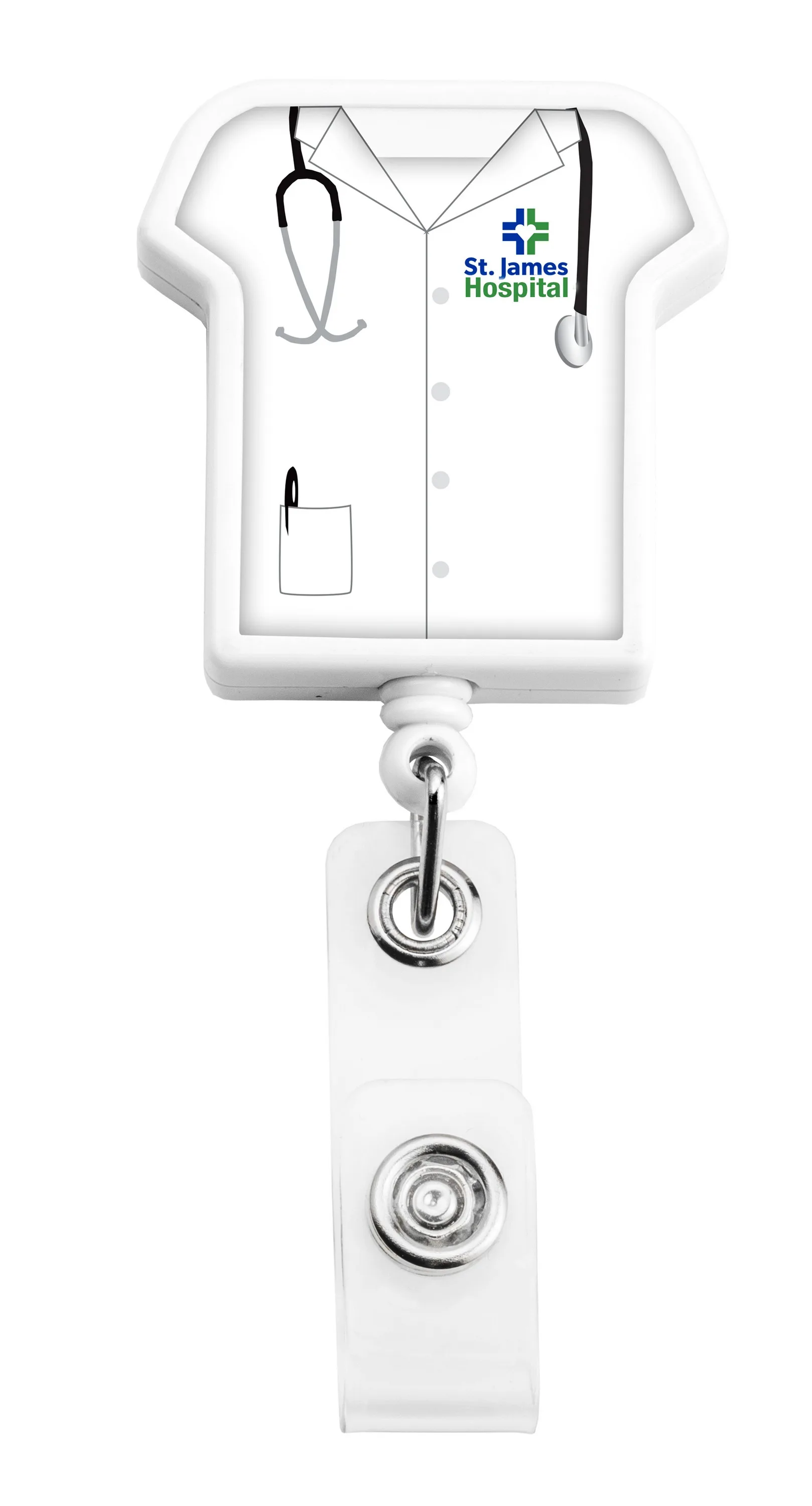 Uniform Retractable Badge Reel view 5