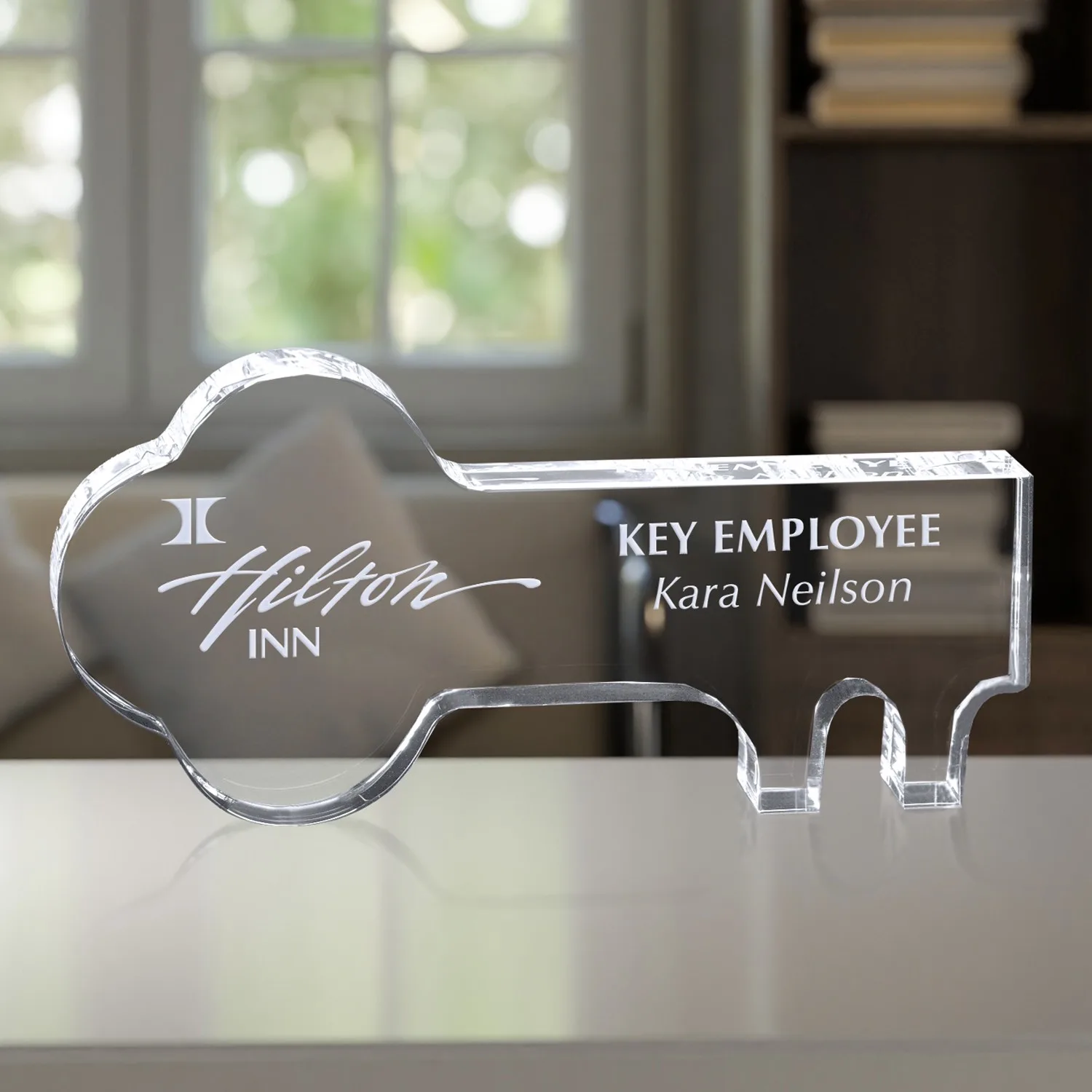 Crystal Key 6" W — Standard
