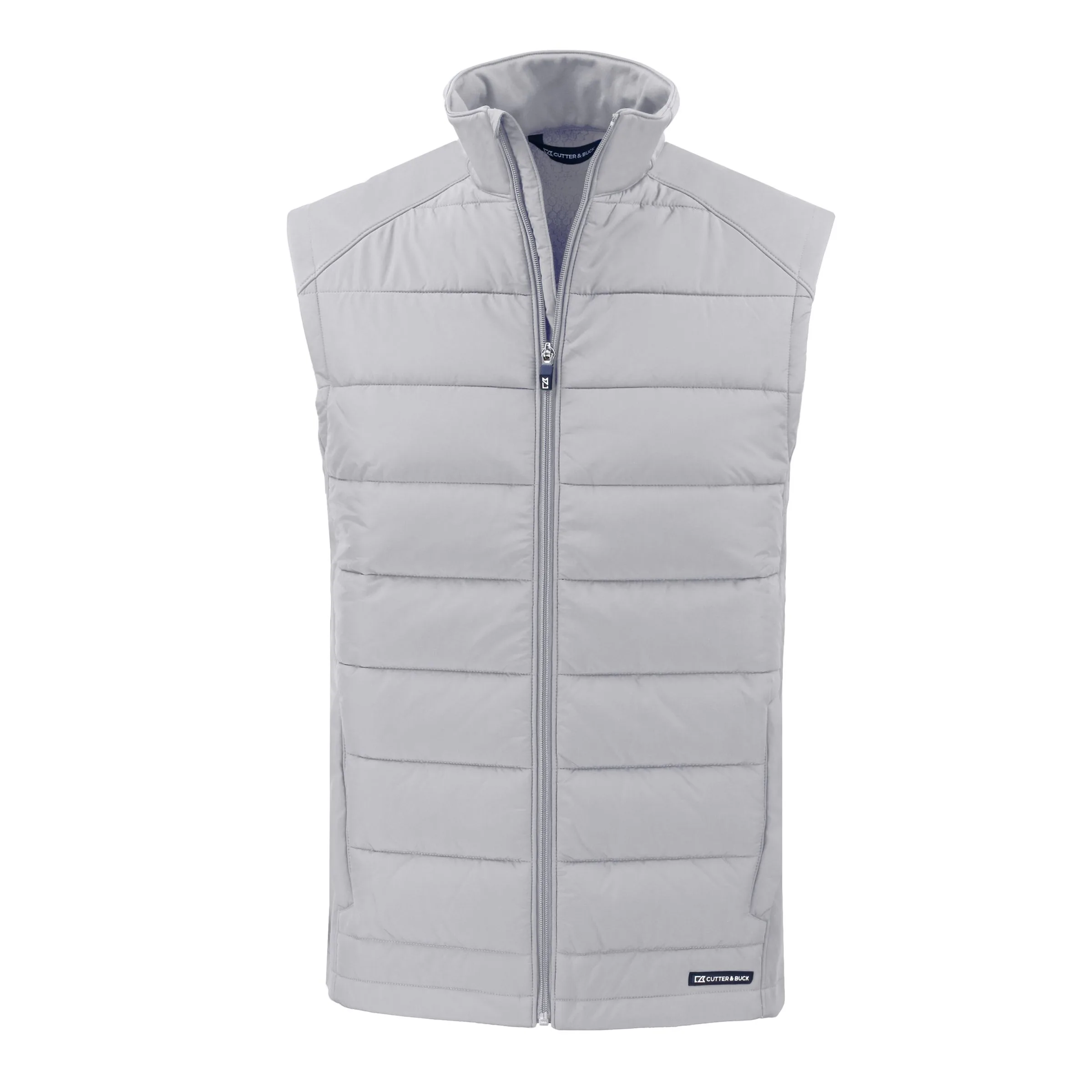 Cutter & Buck Evoke Hybrid Eco Softshell Recycled Mens Full Zip Vest view 2