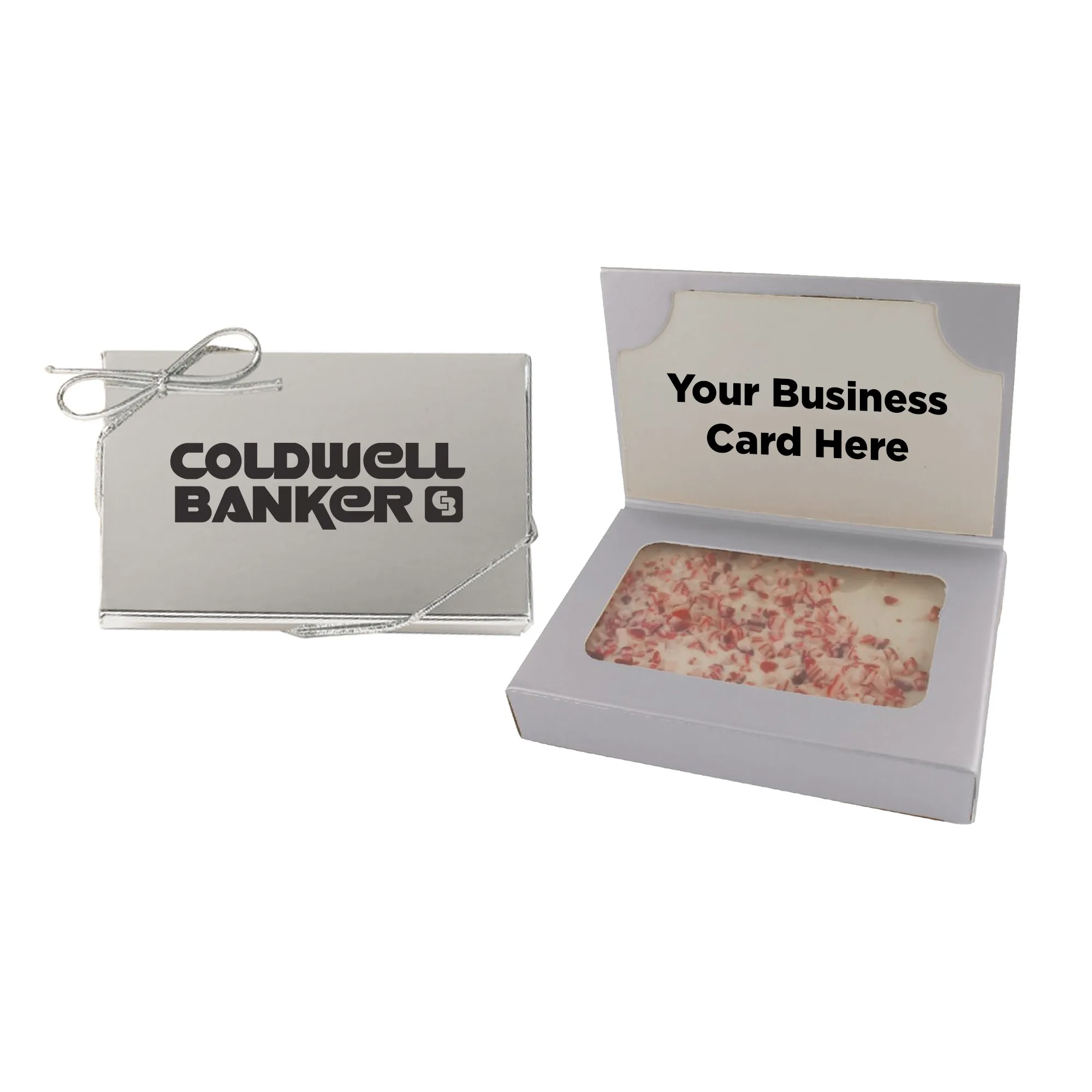 Business Card Box with Peppermint Bark view 2