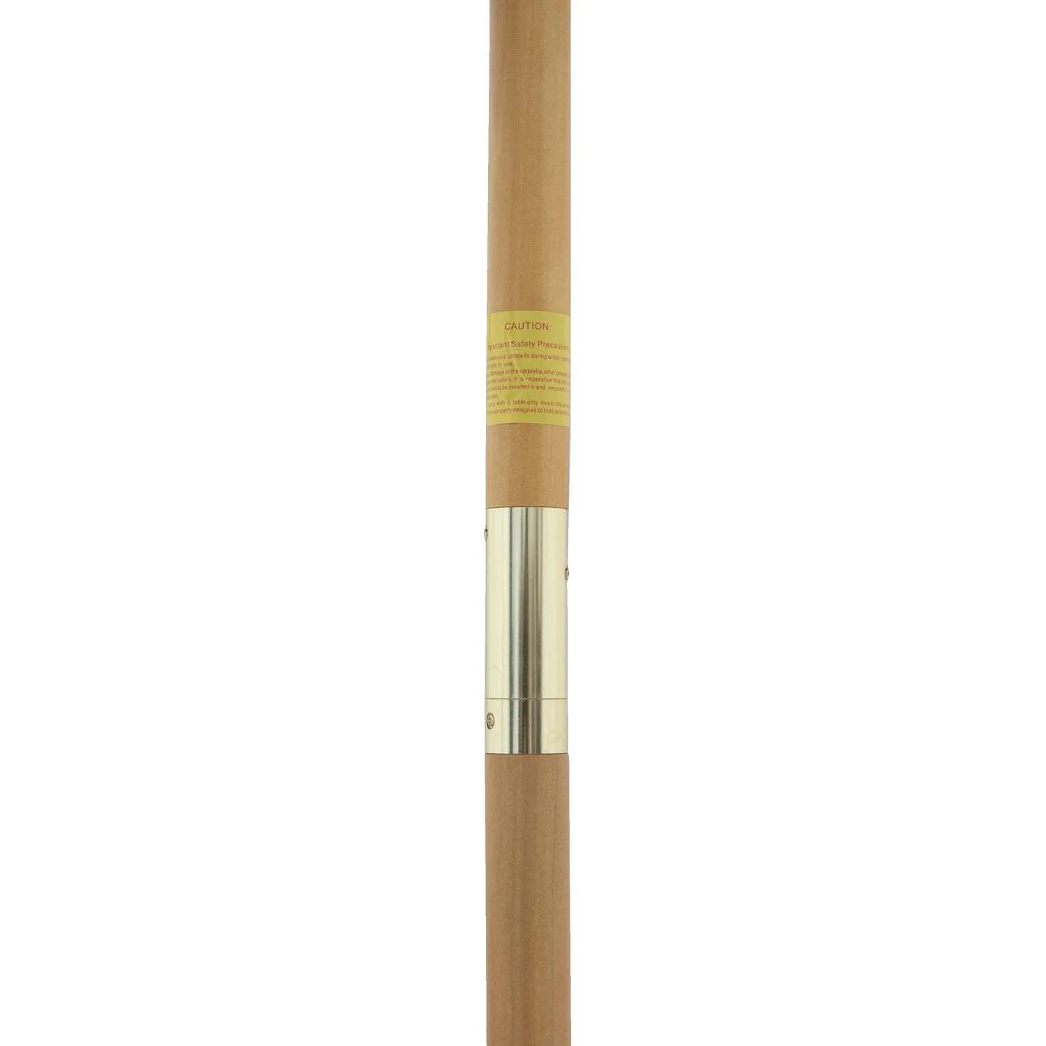 7' Wood Market Umbrella Kit With Valance (6 Imprints) view 7