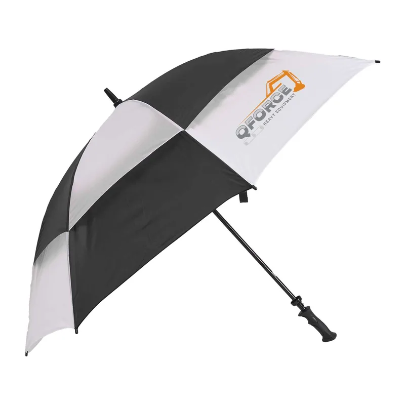 Challenger Checkerboard Panels Umbrella (2 Imprints)