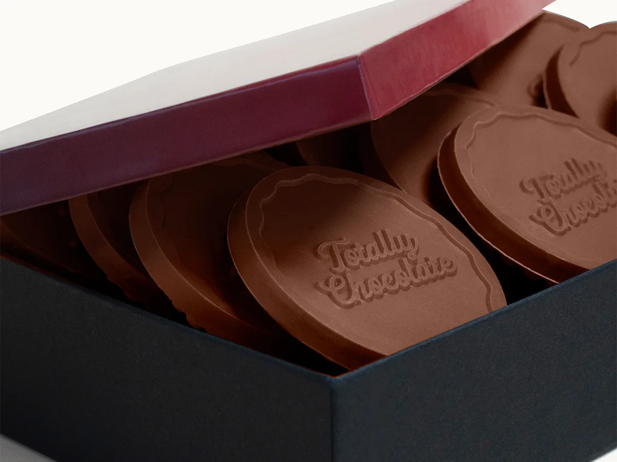 Gourmet 12-Piece Chocolate Shortbread Cookie Gift Set with Classic Custom Packaging view 2