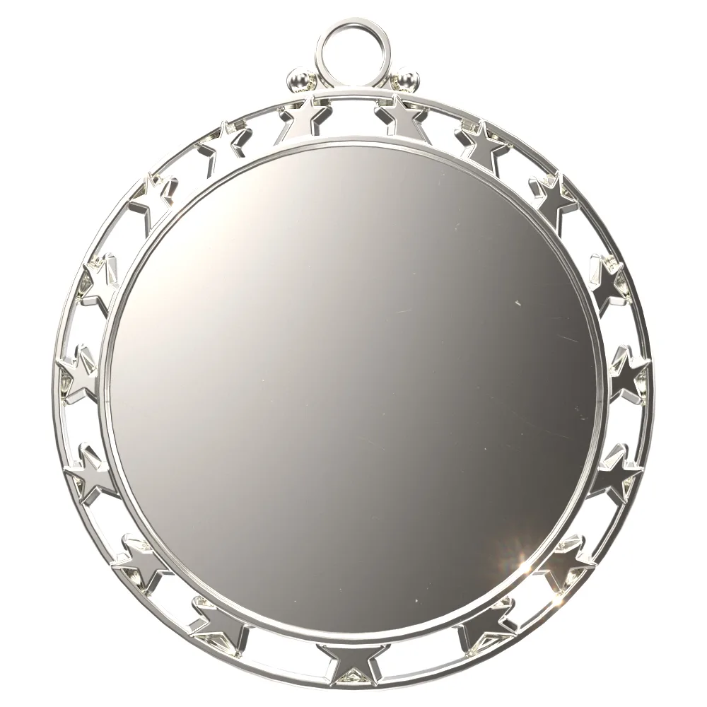 Vibraprint® Bright 17 Star Border Insert Medallions (2-1/2") view 3