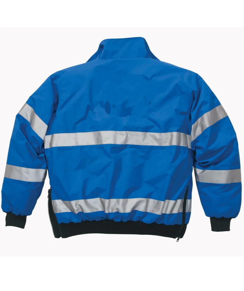 Royal Blue/Reflective Silver Blank Back