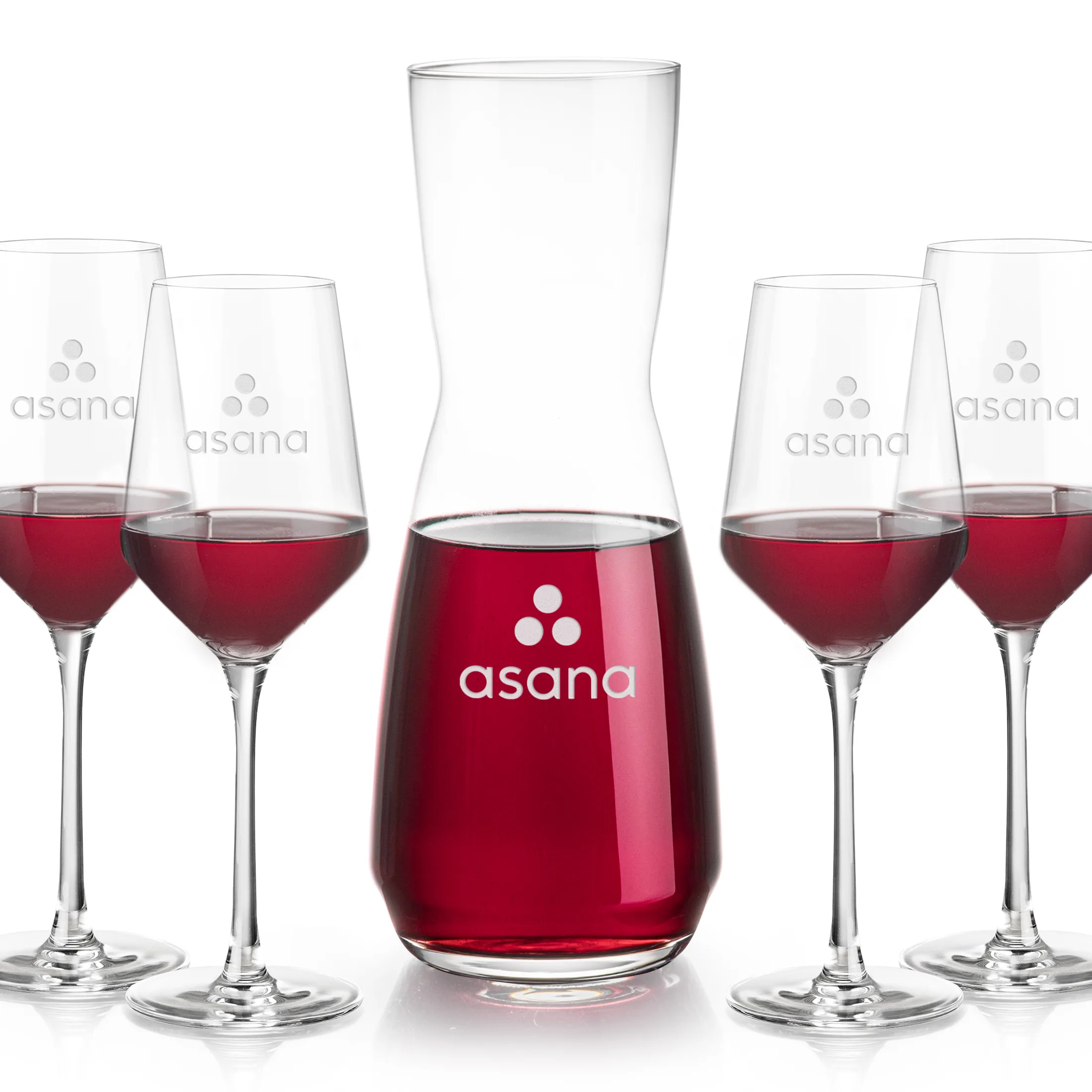 Carafe & 4 Wine