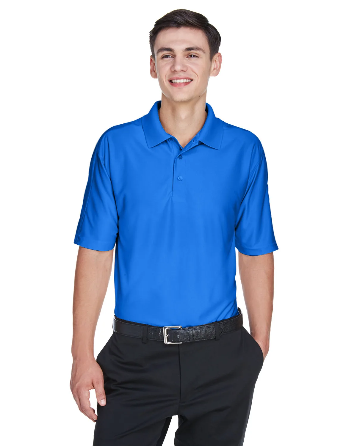 ULTRACLUB Men's Cool & Dry Elite Performance Polo view 6