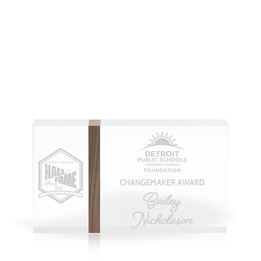 Capri Walnut Accent 4x7 Award view 5