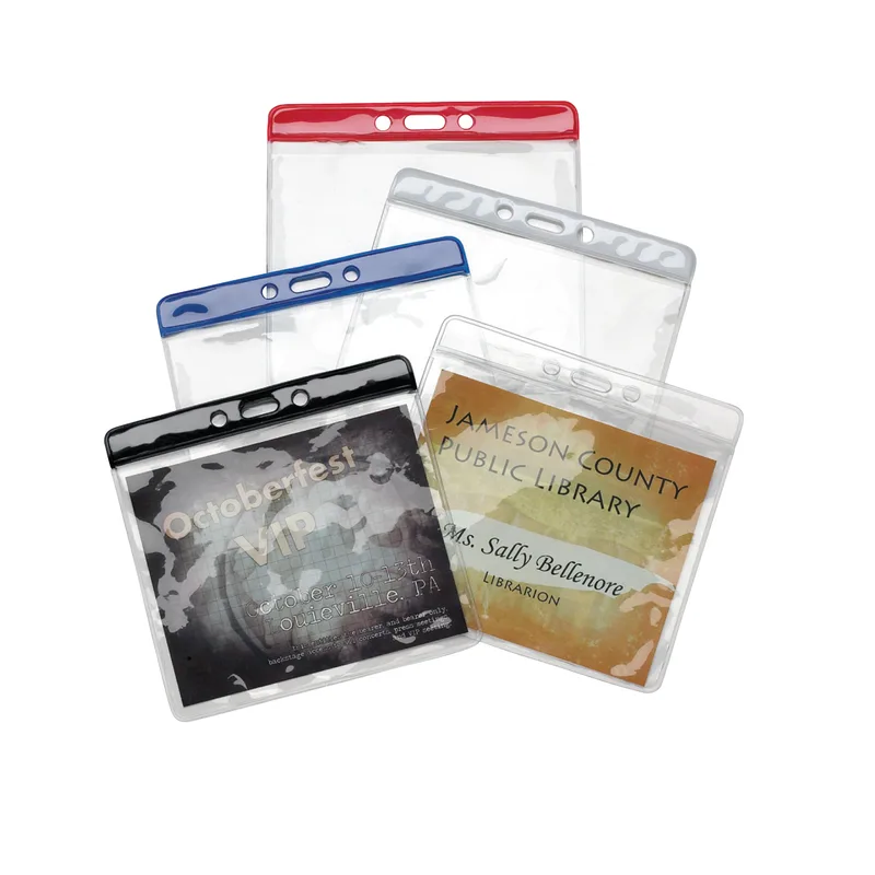 Large Color Top Horizontal Card Holder