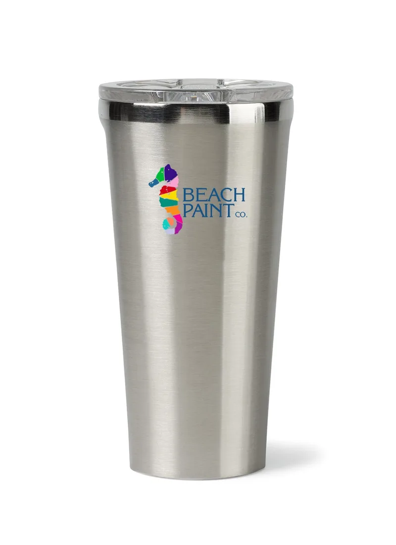 CORKCICLE® Tumbler - 16 Oz. - Brushed Steel
