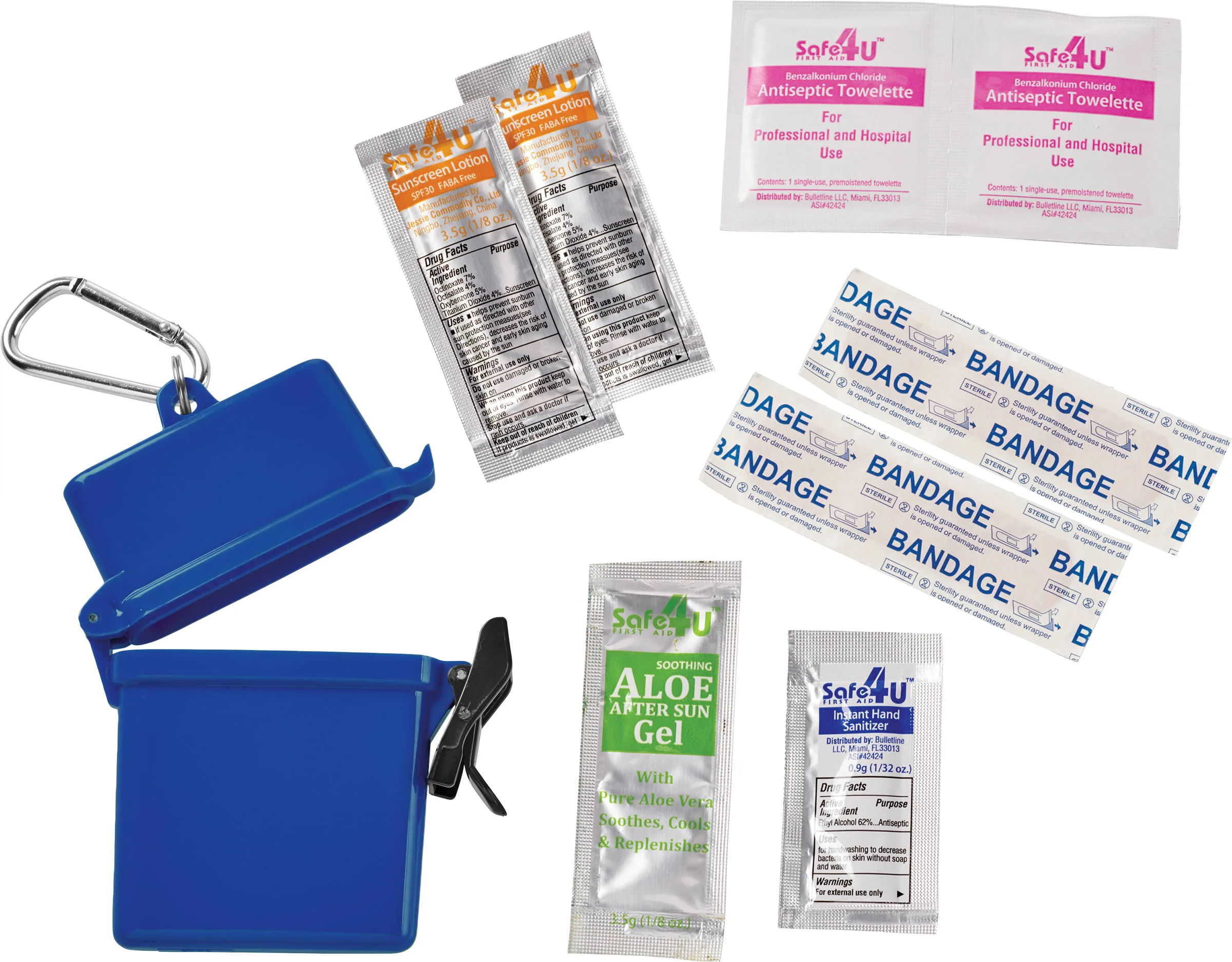 Trek 8-Piece Waterproof First Aid Kit view 2