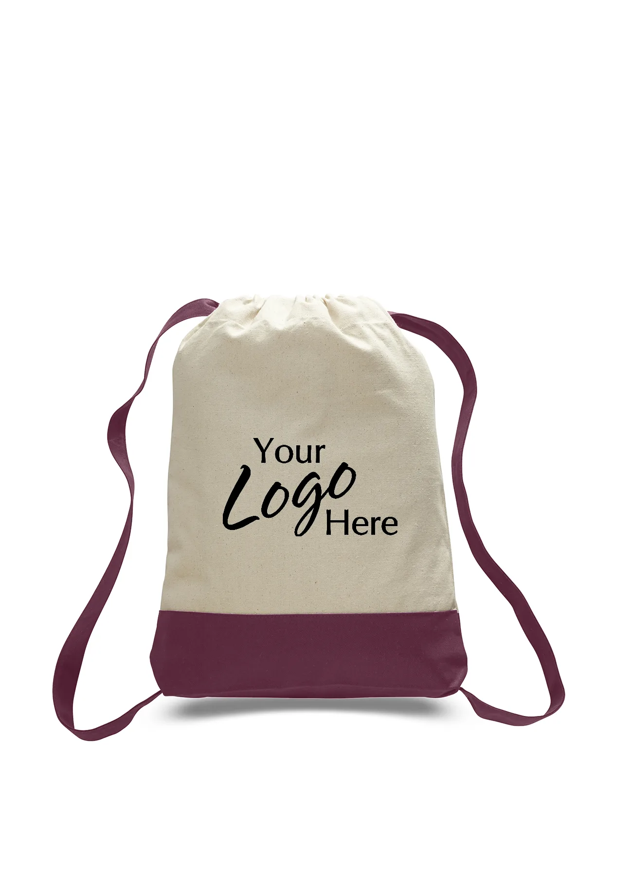 Natural Beige/Maroon Red