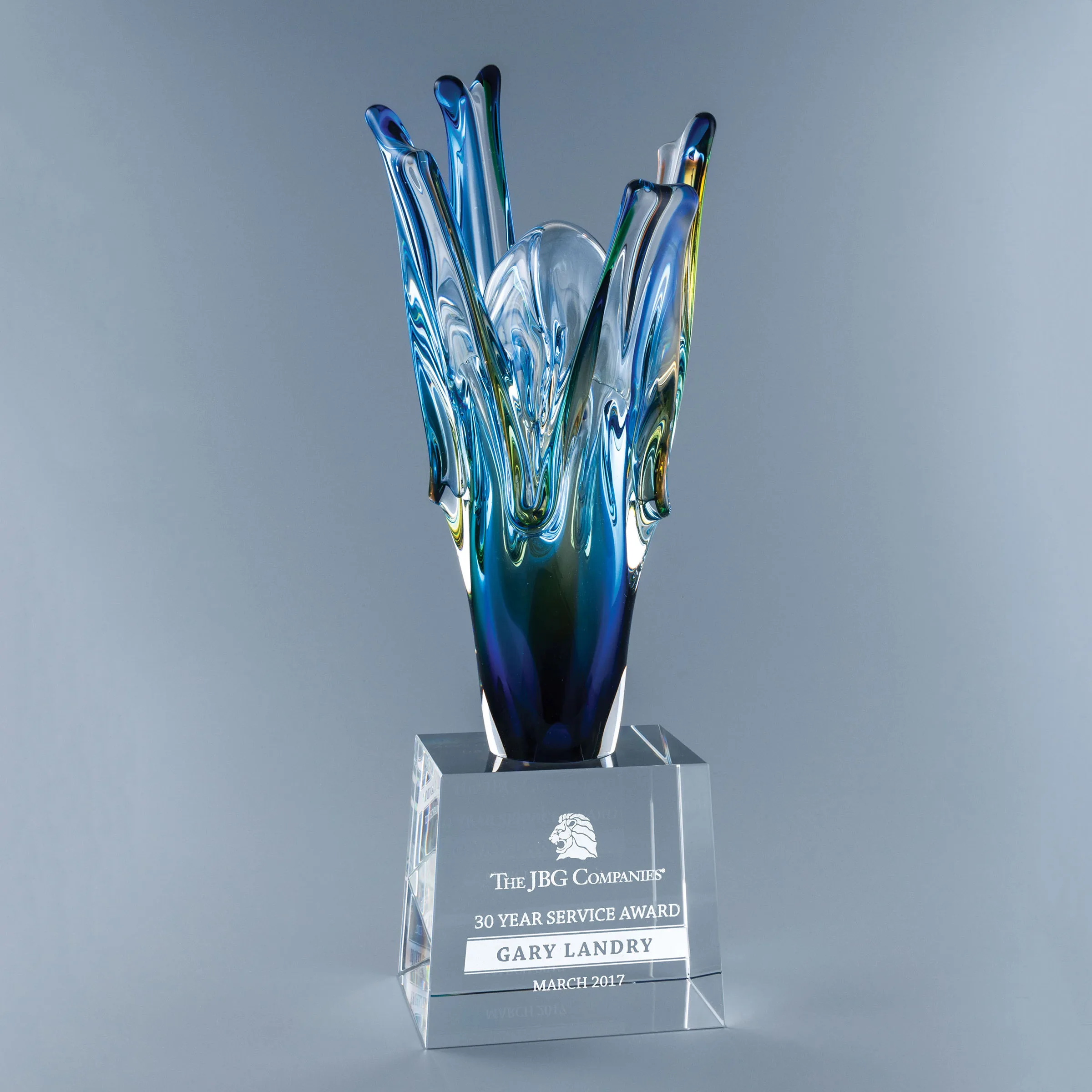 Euphoria Art Glass & Optic Crystal Award view 2