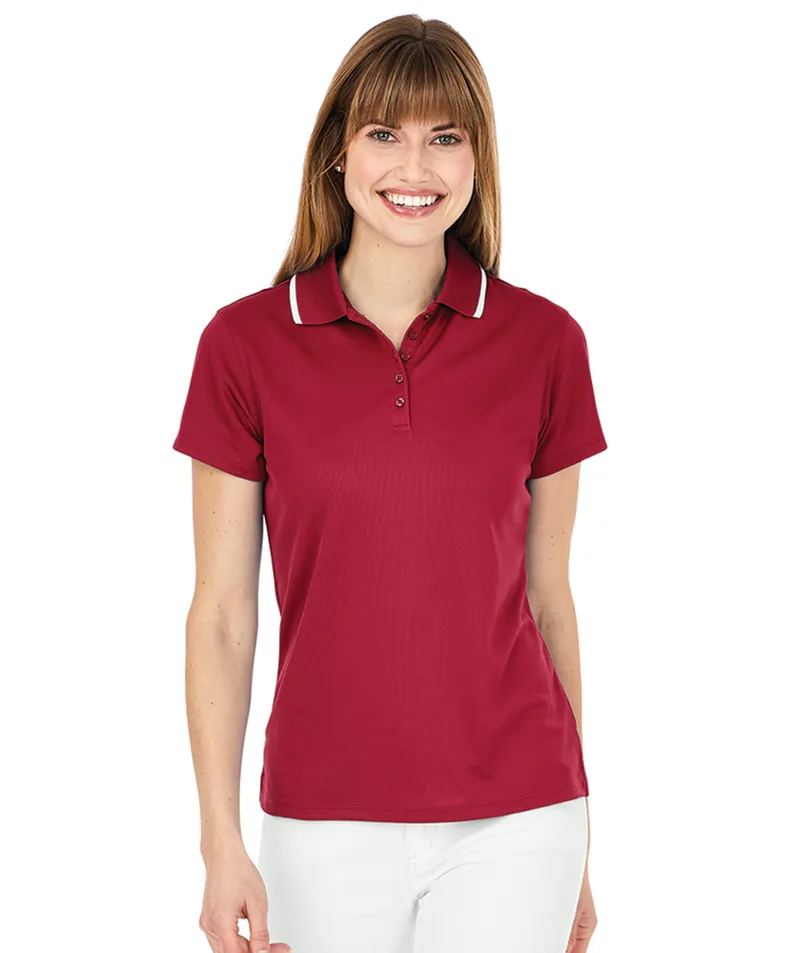 Women's Classic Solid Wicking Polo Shirt