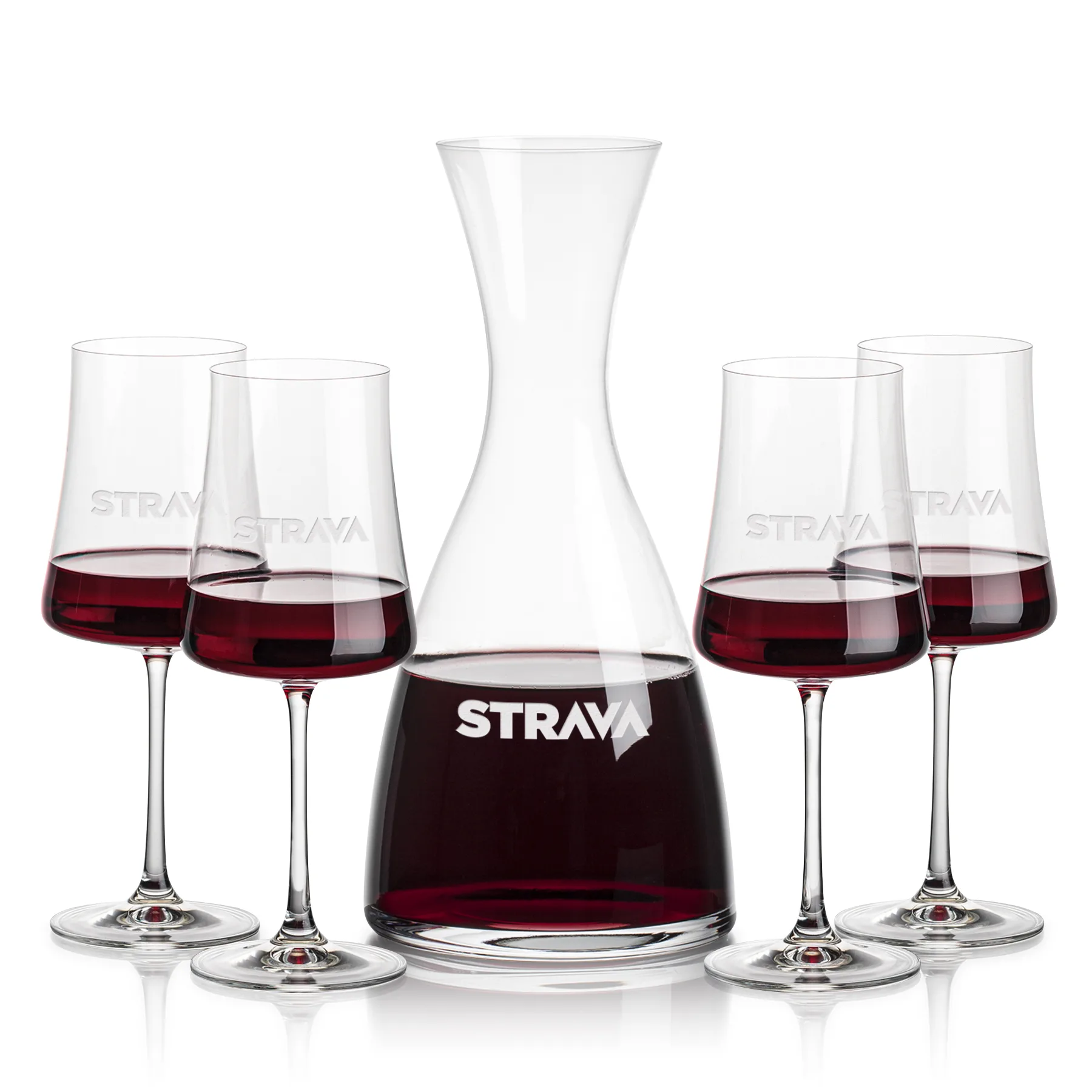 Carafe & 4 Wine