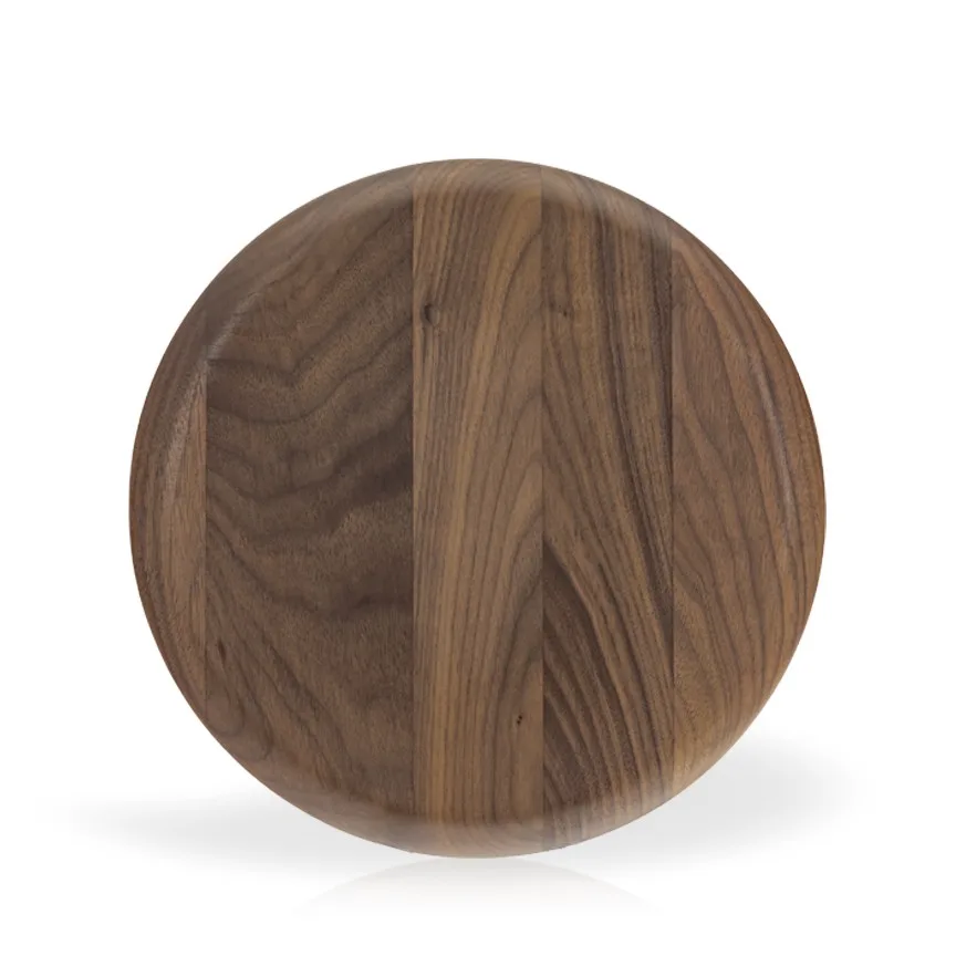 La Noix Round Wood Plaque 10.5" view 2