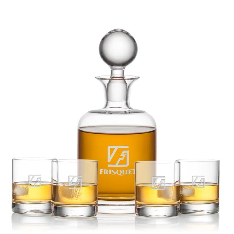 Decanter Set, Decanter & 4 OTR