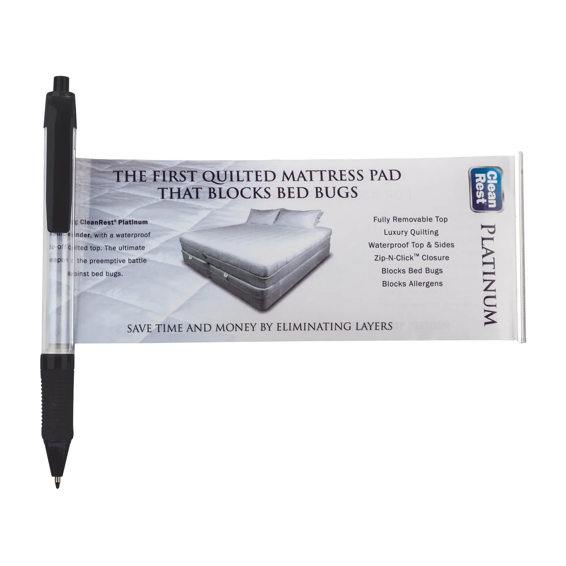 Stay Open Pull-Out Ad Pen — Stay Open Pull-Out Ad Pen
