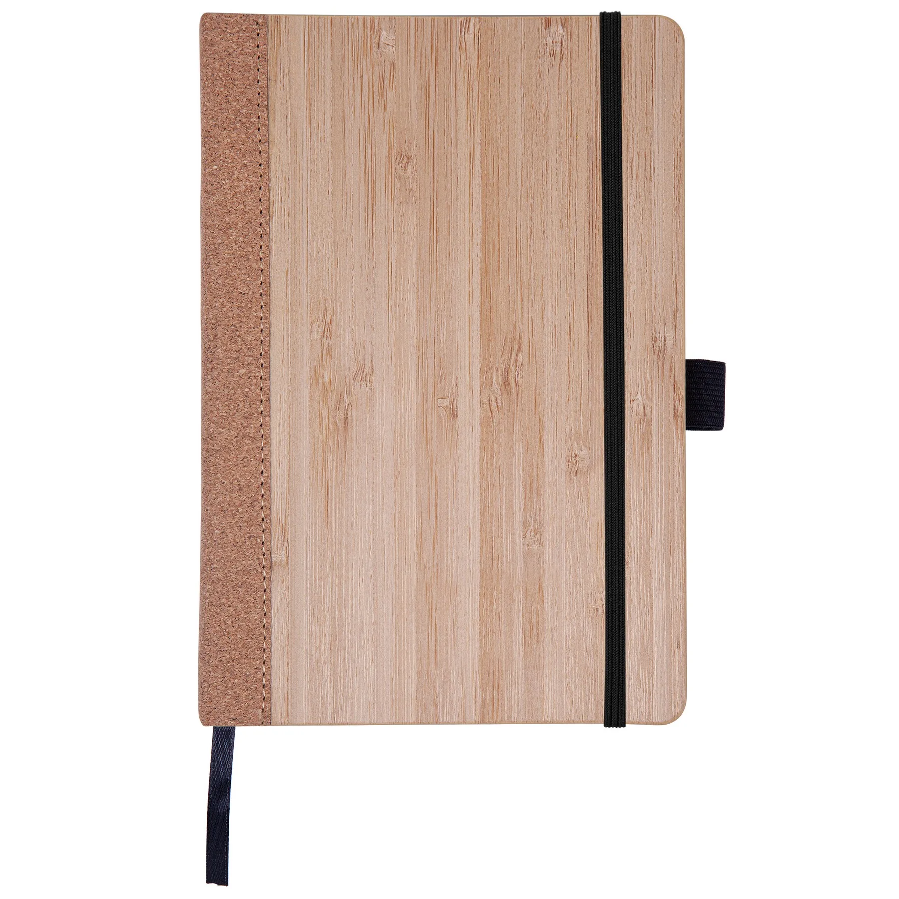 Bamboo Cover Cork Journal view 2