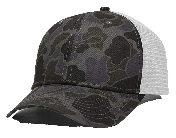 Blackout Camo/White