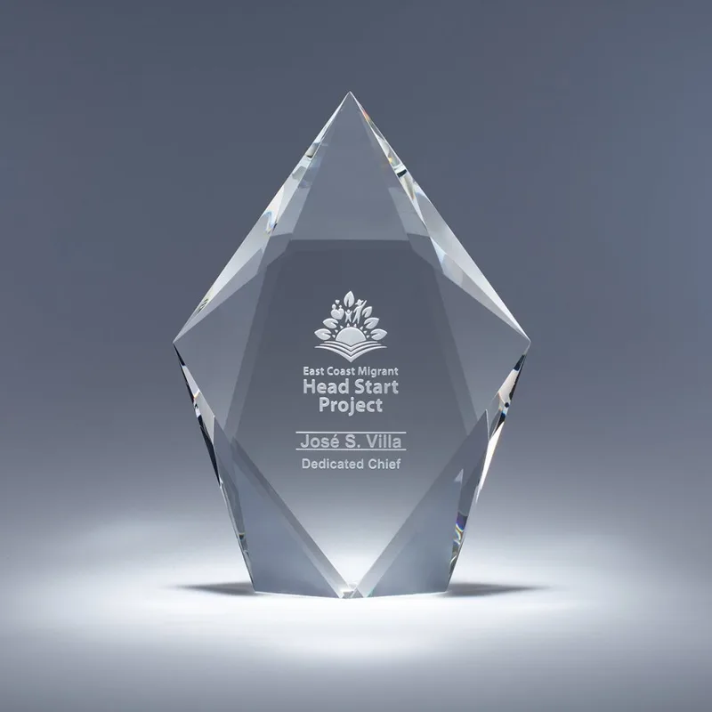 8" Sculpta Crystal Award