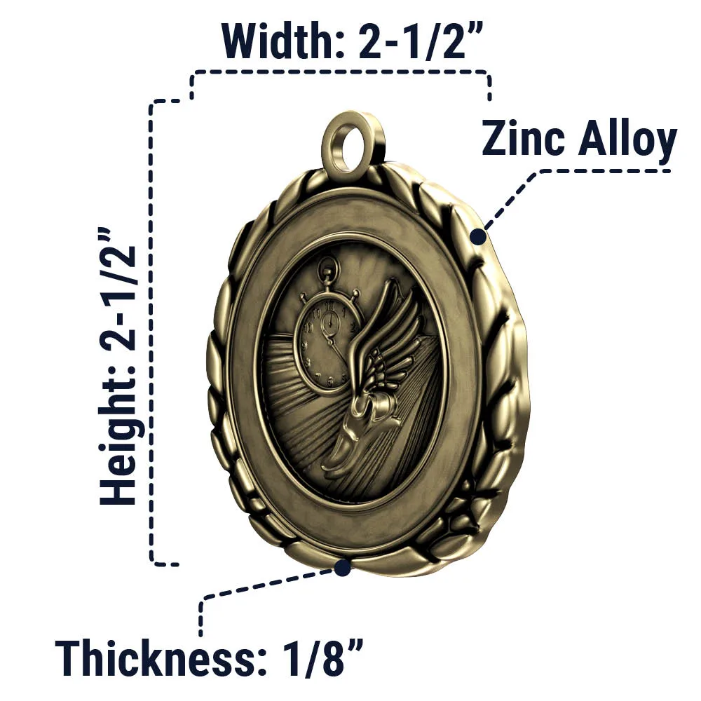 Track Quali-Craft Medallion (2-1/2") view 2