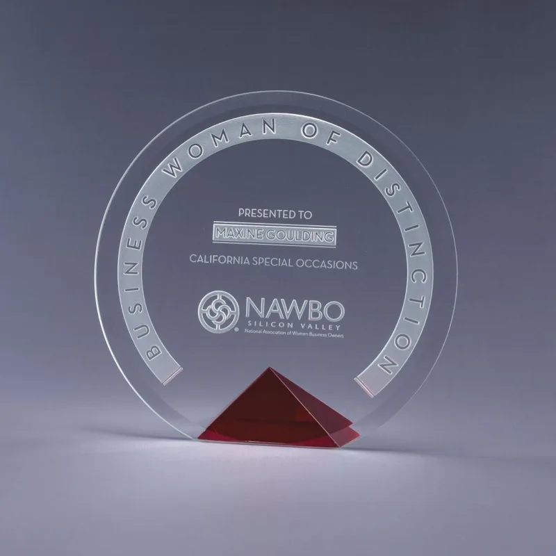 6.5" Red Cyrk Award