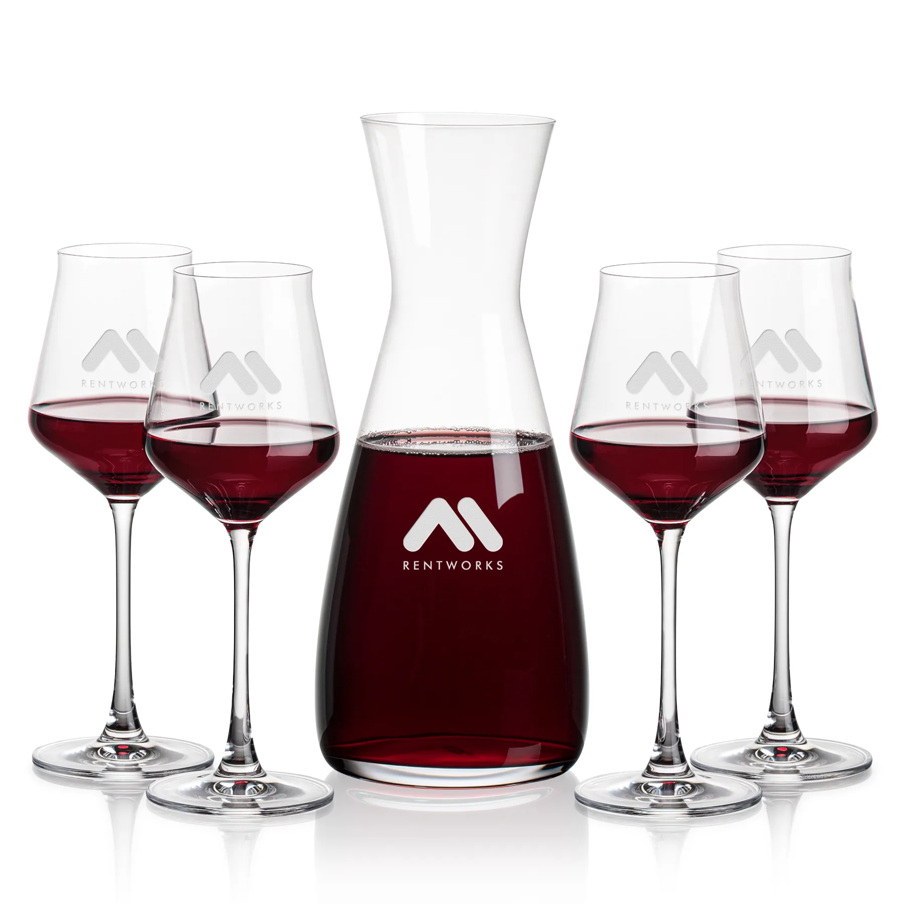 Carafe & 4 Wine
