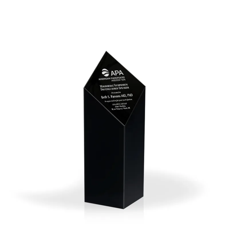 Rio Black Diamond Crystal Award, Large
