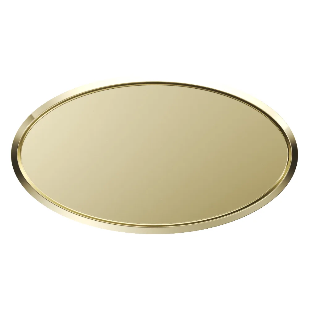 Vibraprint® Bright Oval Name Badge Holder view 2