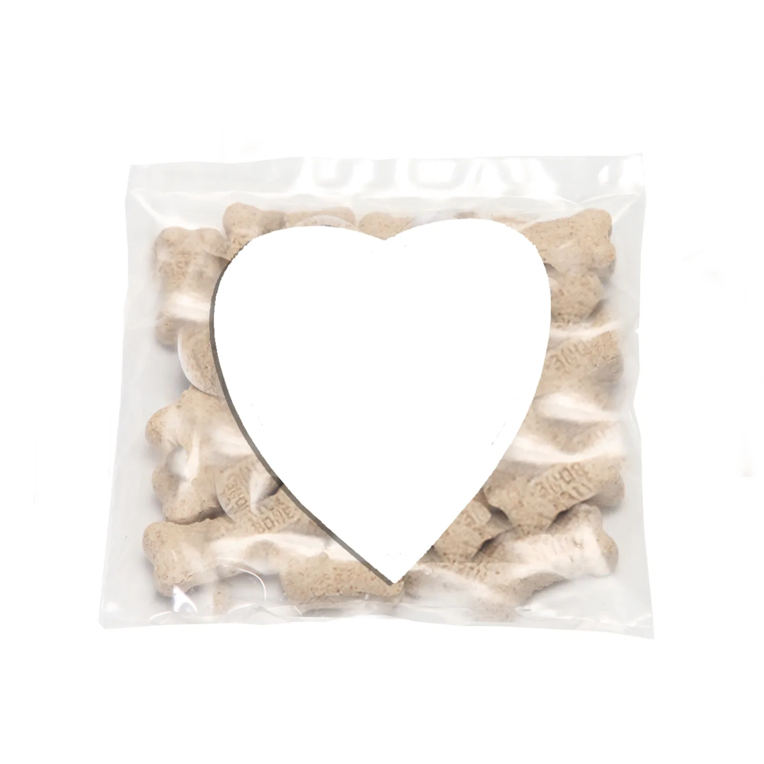 Mini Snack Bag w/ Small Heart Magnet Pet Fill view 2