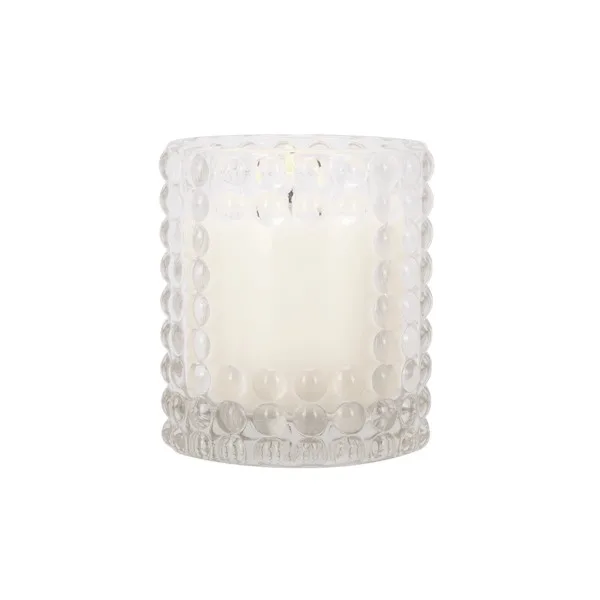6 oz Candle in Bubble Texture Jar view 3