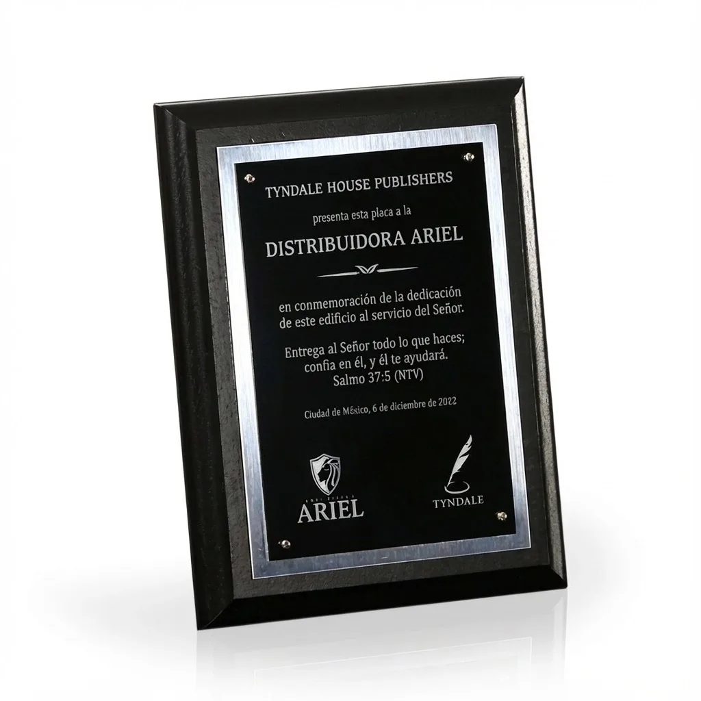 Joplin Award Plaque